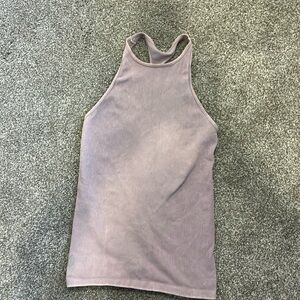 Free people work out race back top